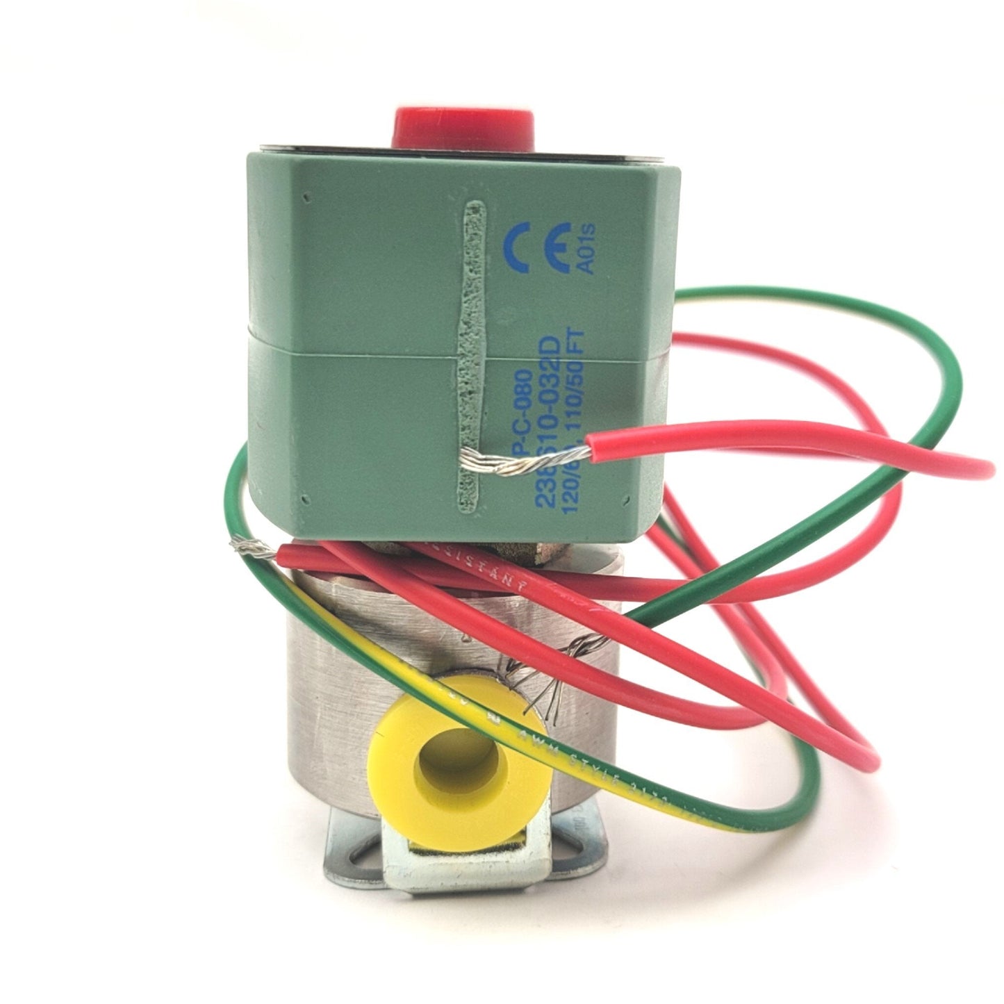 New ASCO 8262G220 Red-Hat Solenoid Valve, 120VAC Coil, 1/4"NPT, N.C., 200psi Max