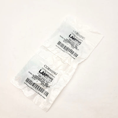 New Lot Of 2 Corning 95-200-44 UniCam Fiber Optic Connectors SC APC Single Mode OS2