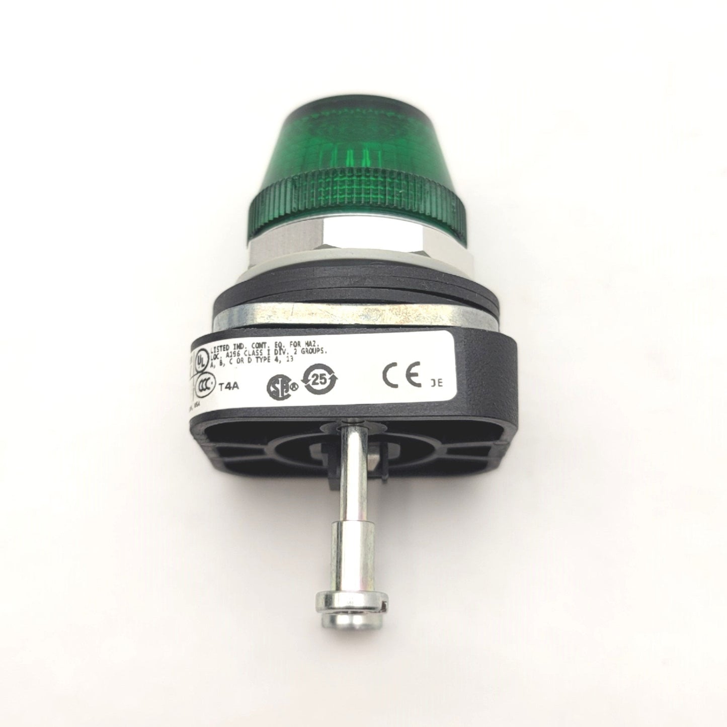 Used Allen Bradley 800T-QH2G Pilot Light Green, 30mm, 12-130V AC/DC