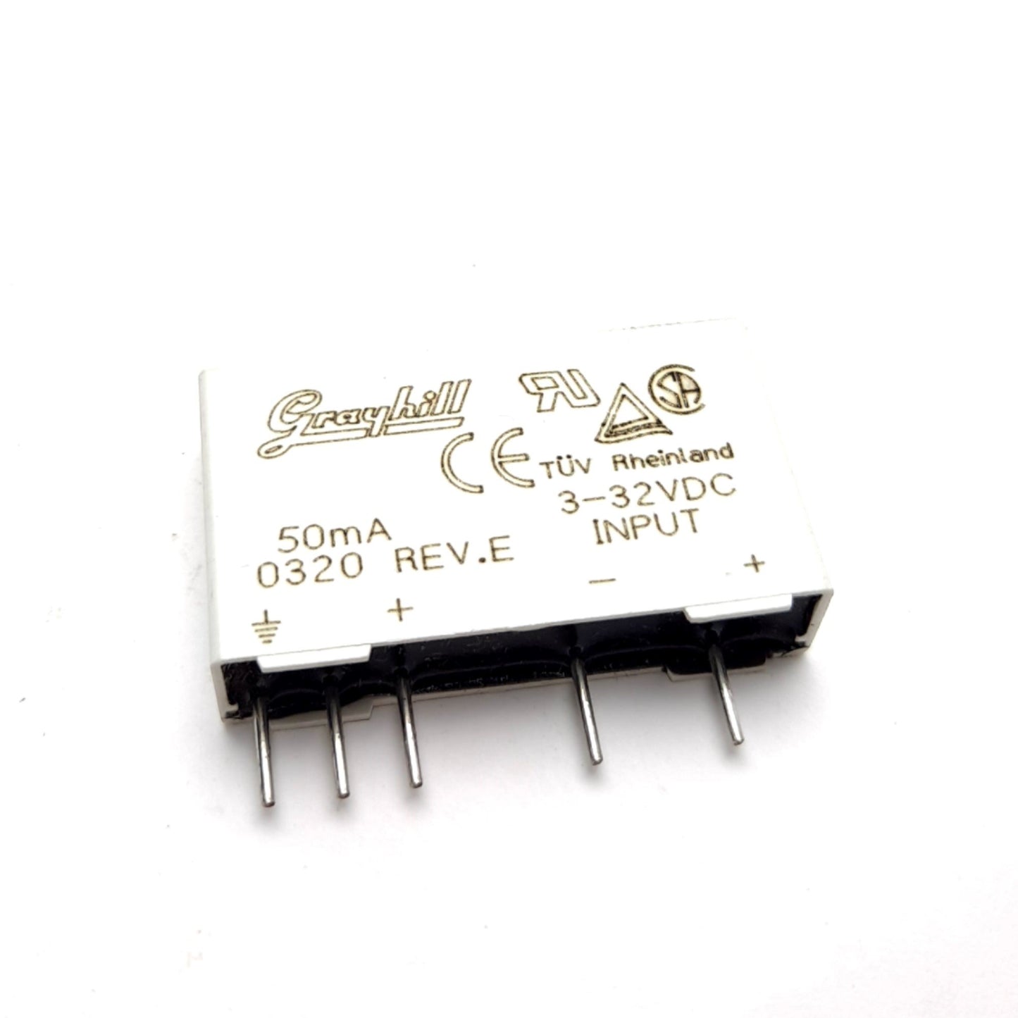 Used Lot of 4 Grayhill 70M-IDC5 Relay Input Module, Input: 3-32VDC 50mA