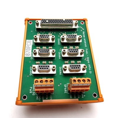 Used Adept 30330-12470 MP6-S Motion-Interface Breakout Module 6 Channel, Din Mount