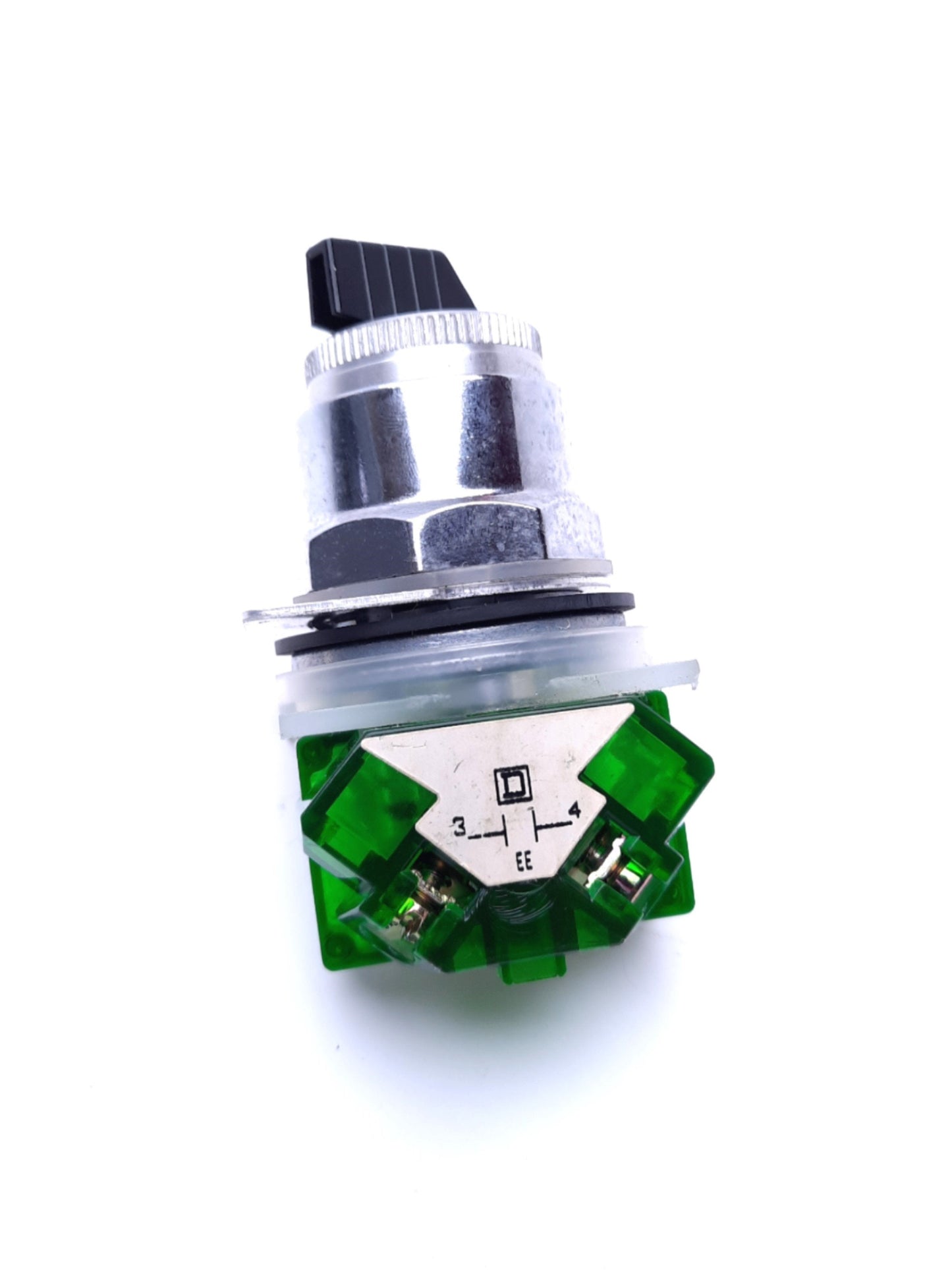 Used Square D 9001 DKA-2 Selector Switch 2 Position Maintained 125VDC, 240VAC 3A 1 NO