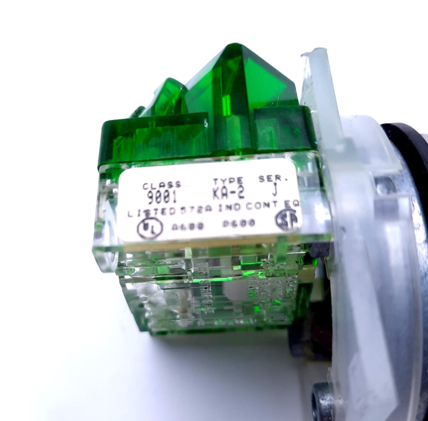 Used Square D 9001 DKA-2 Selector Switch 2 Position Maintained 125VDC, 240VAC 3A 1 NO