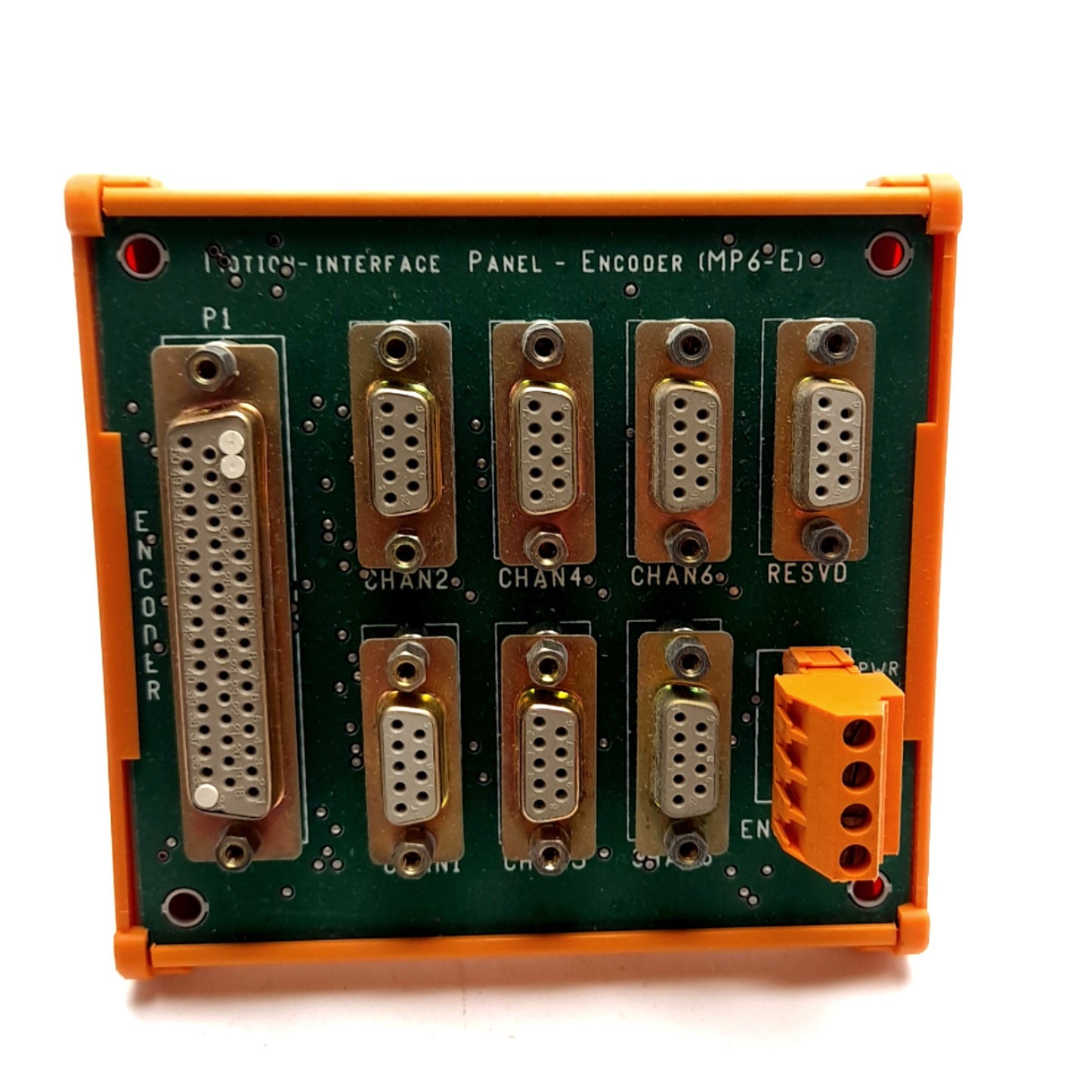 Used Adept Motion-Interface MP6-E 30330-12450 Encoder Breakout Board 6 Channel