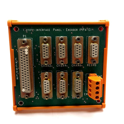 Used Adept Motion-Interface MP6-E 30330-12450 Encoder Breakout Board 6 Channel