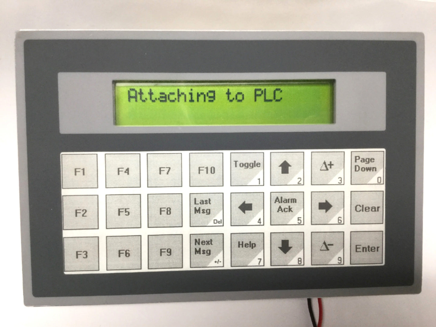 Used Maple Systems OIT3165-A00 Operator Interface Terminal 2x20 Backlit LCD, 12-30VDC