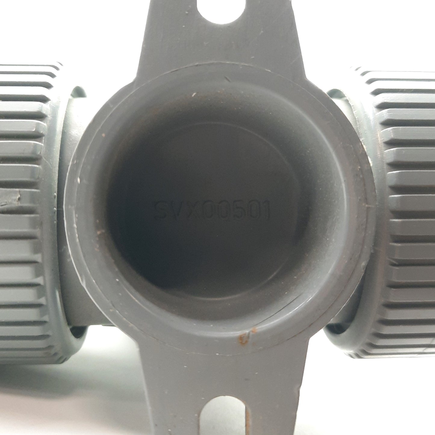 Used Hayward SVX00501 CPVC True Union Solenoid Valve 1-Way NC 1/2"NPT 150PSI 120VAC