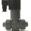 Used Hayward SVX00501 CPVC True Union Solenoid Valve 1-Way NC 1/2"NPT 150PSI 120VAC