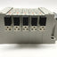 Used SMC VQ2100-5 (x5) Solenoid Valves, 5-Port 2-Pos, 24VDC w/CompoBus Serial Unit