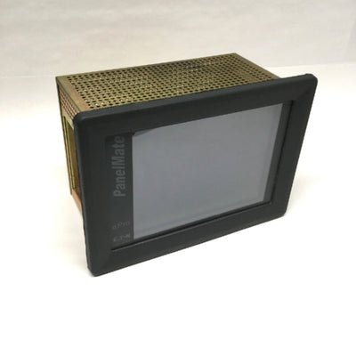 Used Eaton 7585T-8XE PanelMate ePro HMI Operator Interface, 8" Touch, 24VDC *Dim LCD*