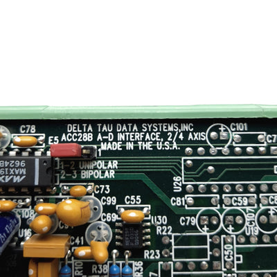 Used Delta Tau ACC28B PMAC A-D Converter Interface 2/4 Channel Axis Board 16-bit