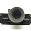 Used Del-Tron 101-X Micrometer Linear Positioner, 1¼ x 1¼" Stage, ½" Travel, 4lbs