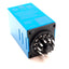 New Idec RTE-P2AF20 Timer Relay, On/Off Delay, Range 0.1sec to 600hr, In 100-240VAC