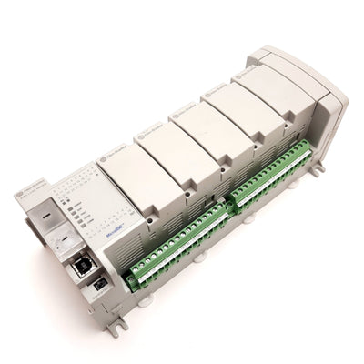 Used Allen Bradley 2080-LC50-48AWB Micro850 I/O EtherNet/IP Controller, 5-Slot