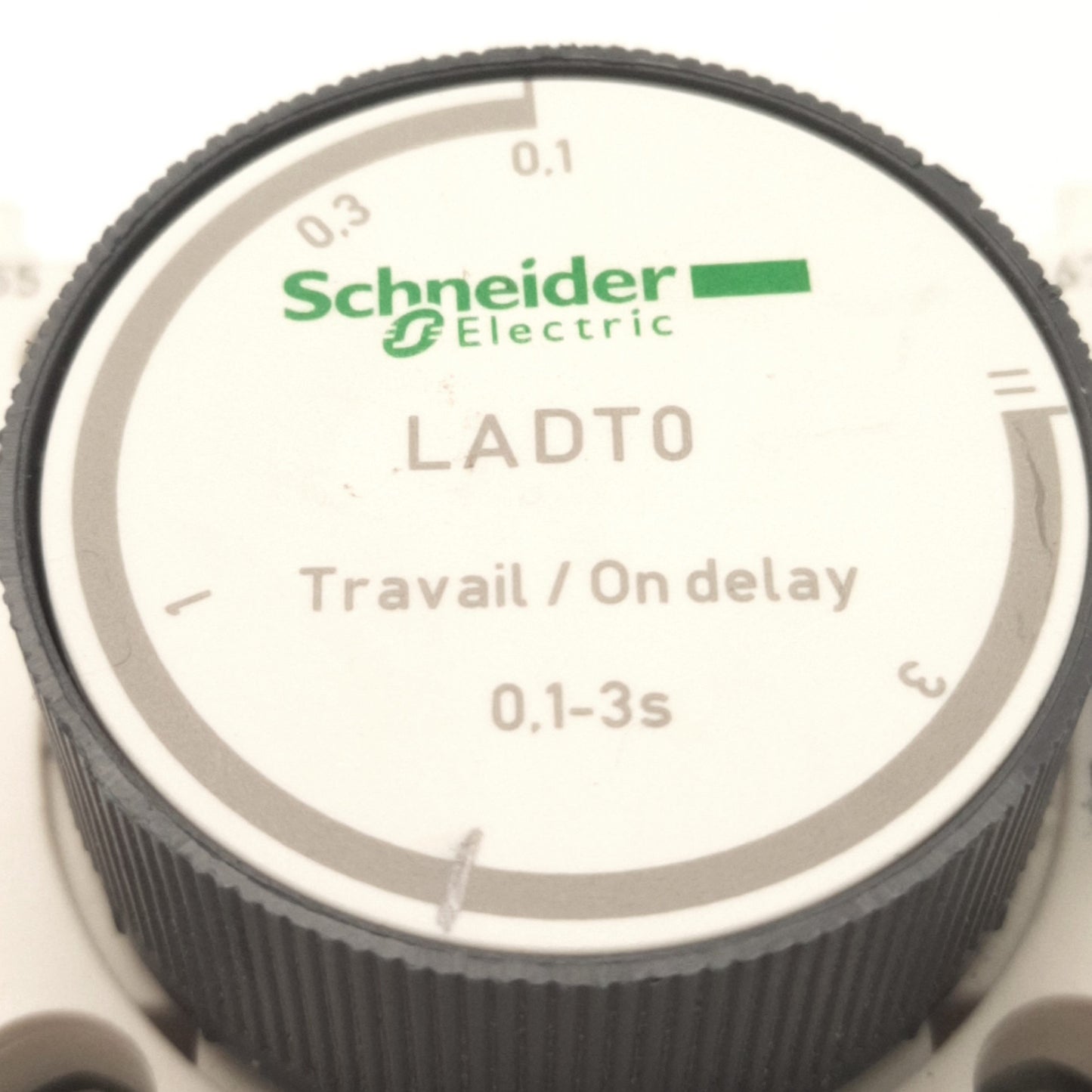Used Schneider Electric LADT0 Time Delay Aux Contact 1NO+1NC, 0.3-3S, 690v AC, 6A