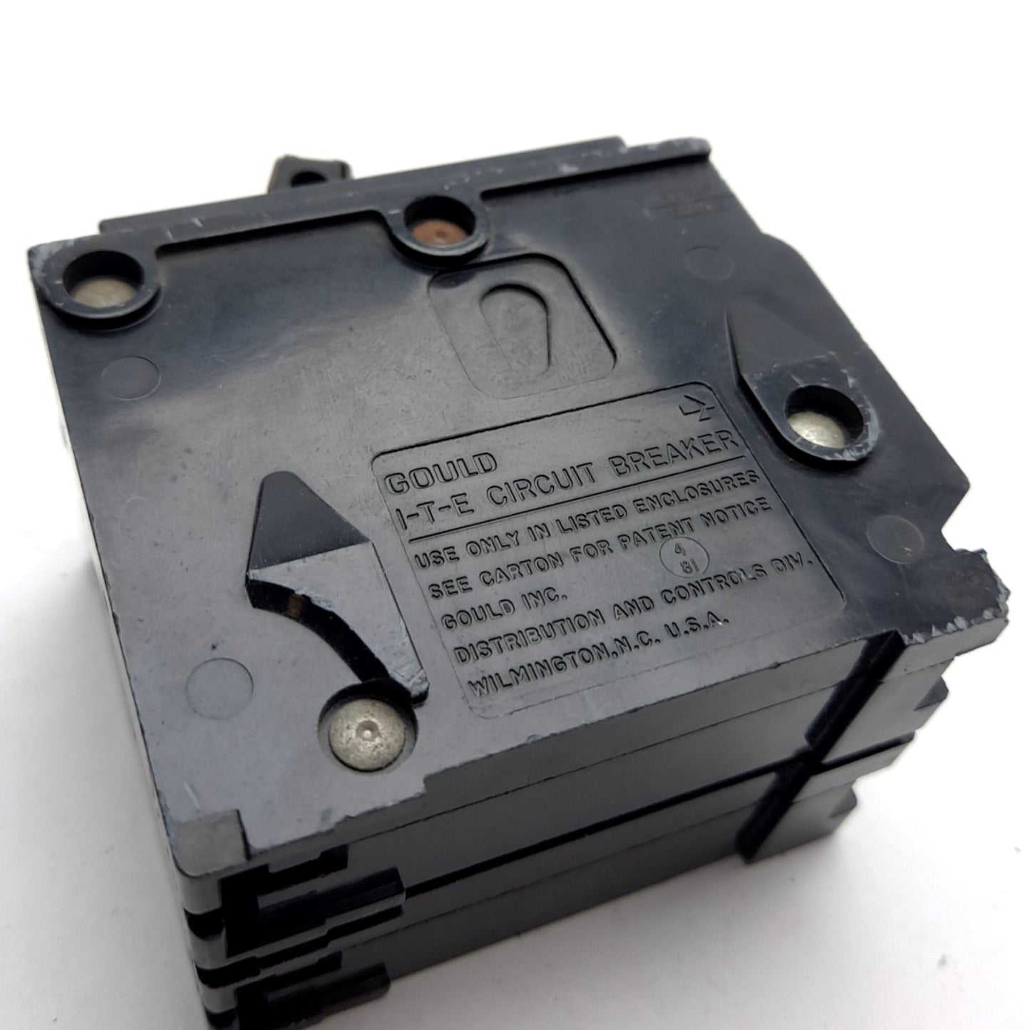 Used Gould Q260 ITE Circuit Breaker, 2-Pole, Rating: 60A 120/240VAC, Type QP