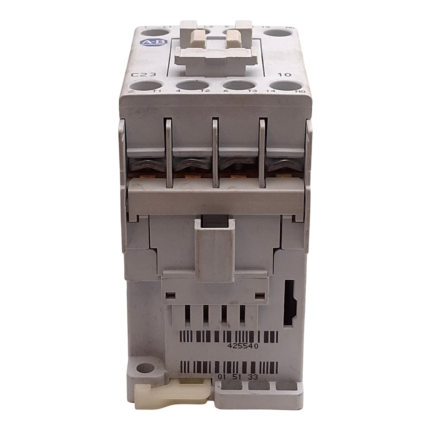 Used Allen Bradley 100-C23D10 IEC Contactor 3-Phase, 600V 30A, 110/120V AC Coil