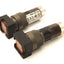 Used Lot of 2 Allen-Bradley 800A-T Illuminated Pushbutton, Maintained, Orange, 125vAC