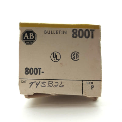 New Allen Bradley 800T-T4SB26 Joystick, 4 Direction, 3x NO 1x NC, 600VAC 10A