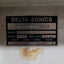 Used Delta Sonics UTCM 1820 Ultrasonic Console 18" x 20" Tank, 1800W, 240VAC 1-PH 8A
