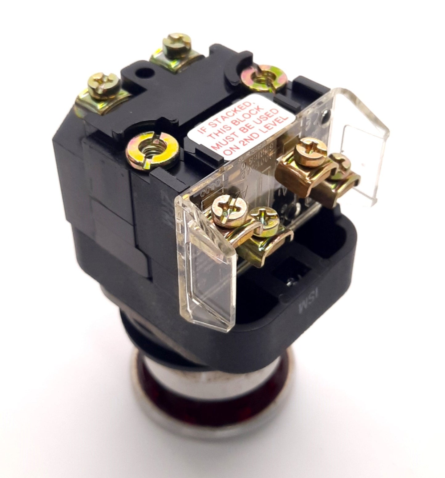 Used Allen Bradley 800T-FXP16A1 Illuminated Red Push/Pull E-Stop Switch, 120VAC