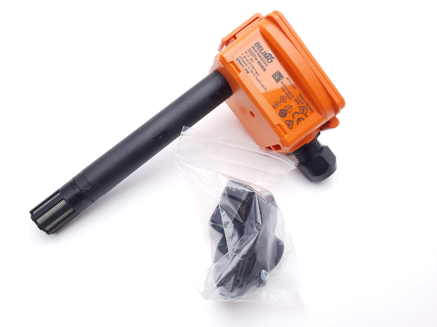 New Belimo 22DTH-53MM Duct Sensor Humidity Temperature 5.5", 24VAC/DC 4-20mA NEMA 4X