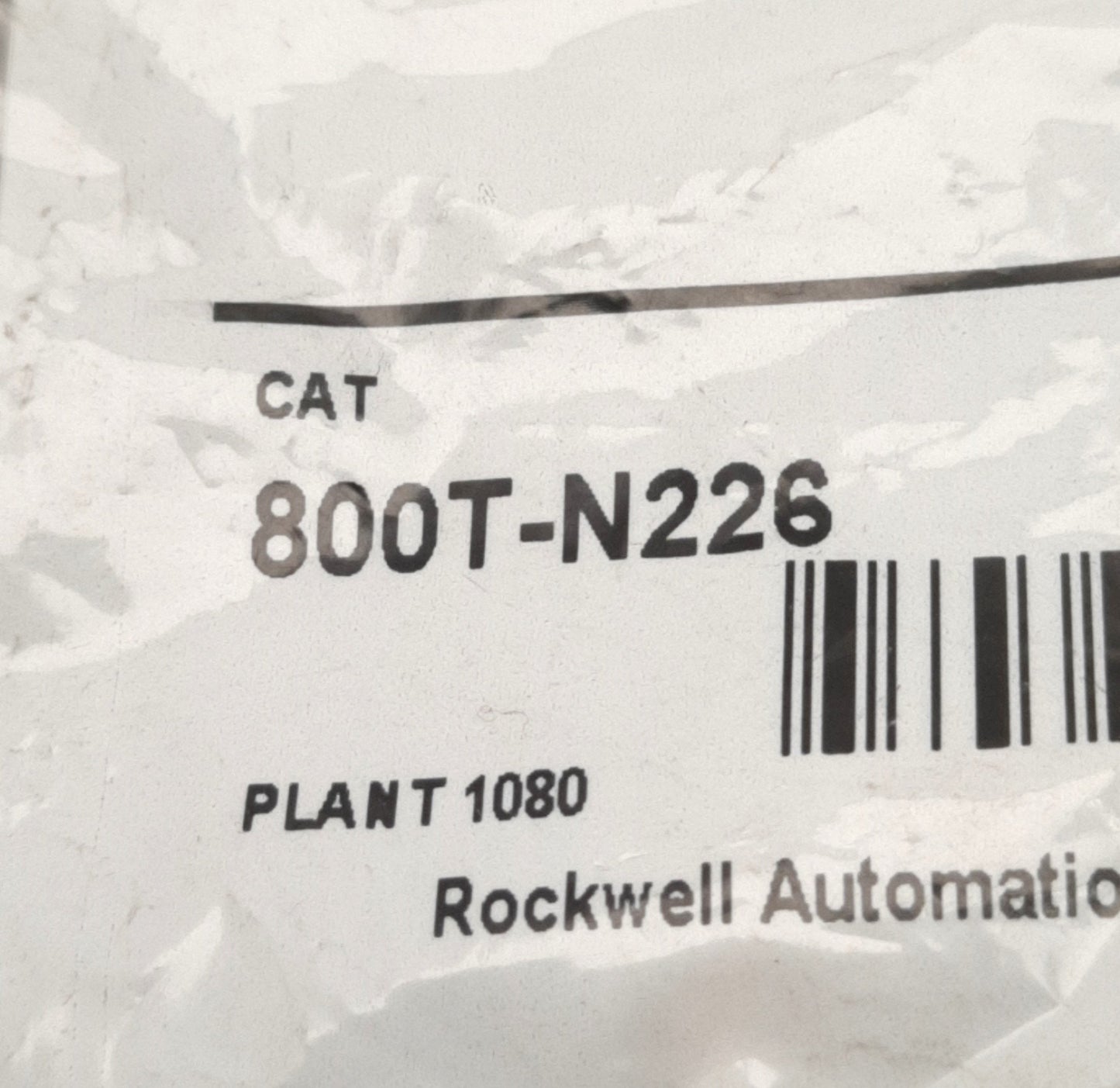 New Lot of 3 Allen-Bradley 800T-N226 C Pilot Light Guard & Accessory MTG Ring