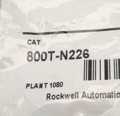 New Lot of 3 Allen-Bradley 800T-N226 C Pilot Light Guard & Accessory MTG Ring