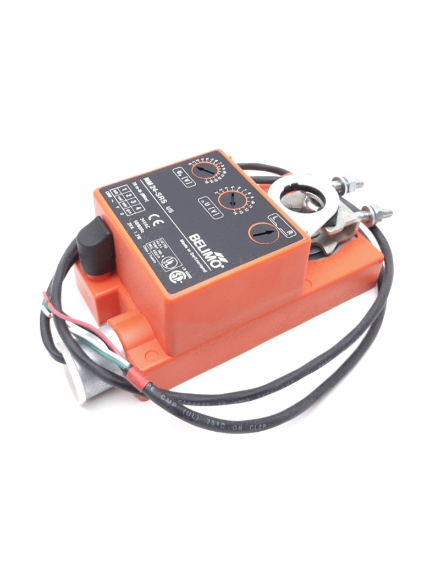 New Belimo NM24-SRS US Damper Actuator 24VAC/DC 70in-lb (8Nm) NEMA 2