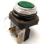 Used Allen Bradley 800T-A T Push Button, Green, Momentary N/O, 30mm, 600v
