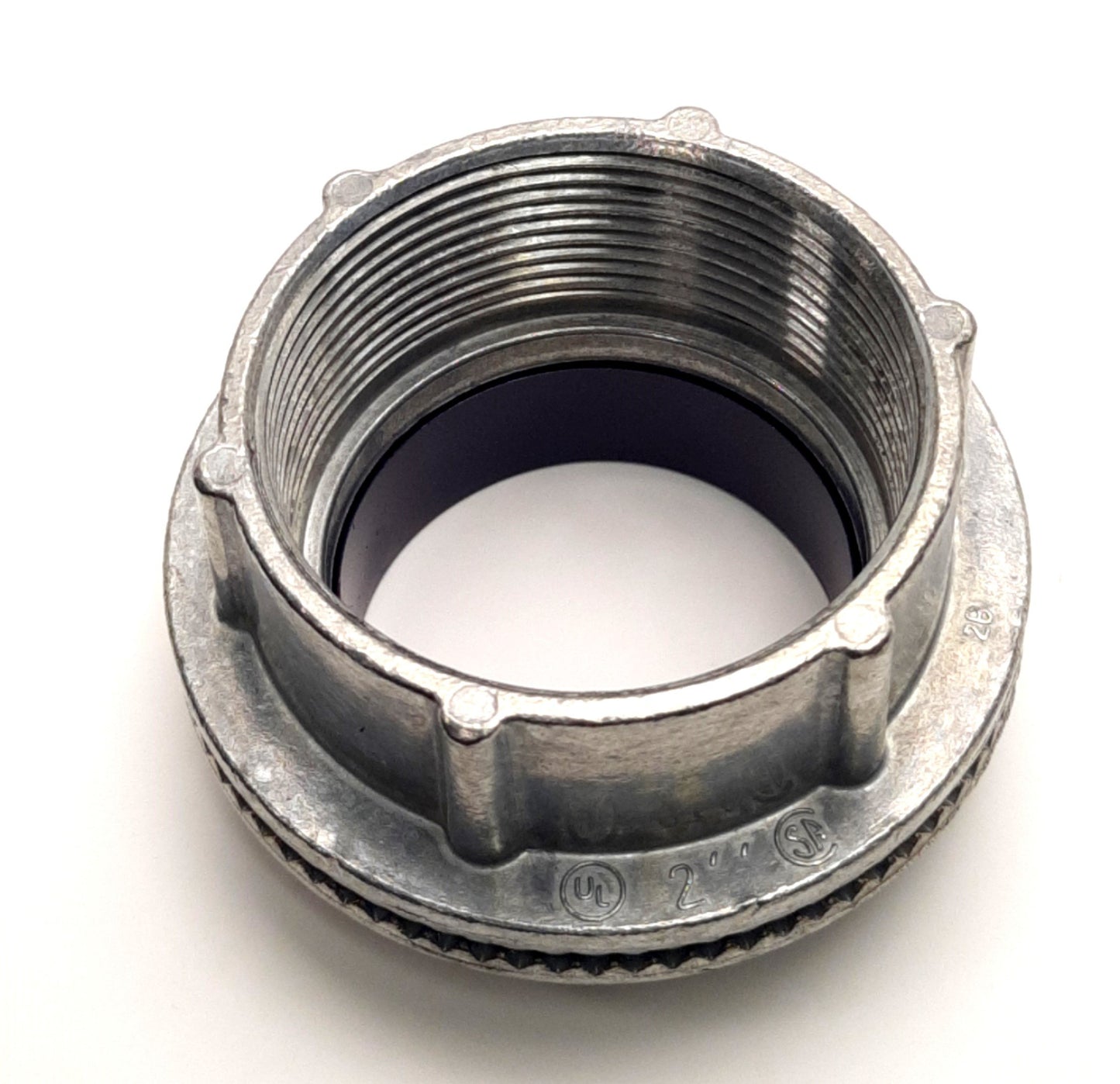 Used Hubbell WH-6 Watertight Conduit Hub 2" Size, 1.9" Length, 2"-11-1/2