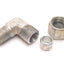 Used Lot of 5 Eaton 7405x6 WeatherHead Ermeto Male Elbow, 1/4" NPT to 3/8" Flareless
