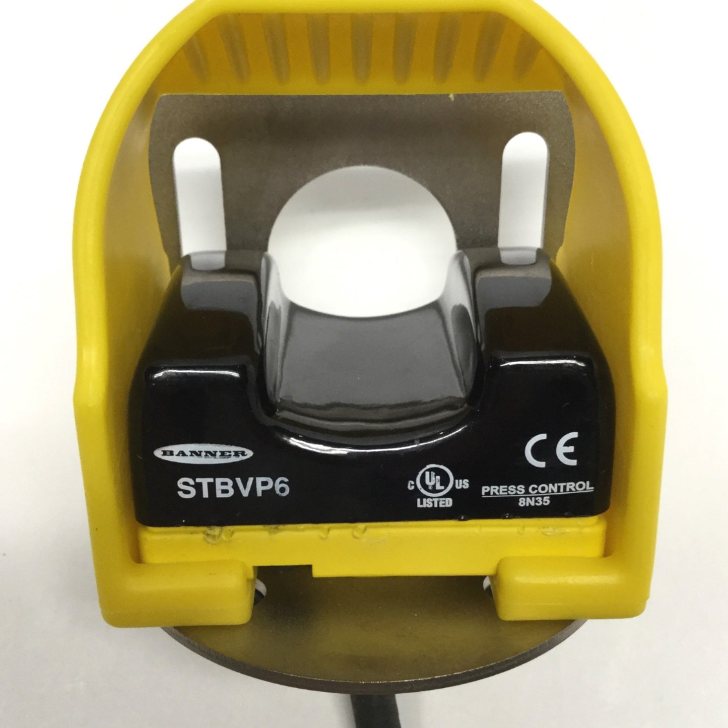 Used Banner STBVP6 Self-Checking Optical Touch Button Switch, 10-30VDC, 4-Wire, PNP