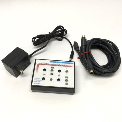 Used Colorado 619DMS Dual Cross Hair Line Generator, S-Video, Solid/Dashed, 5VDC