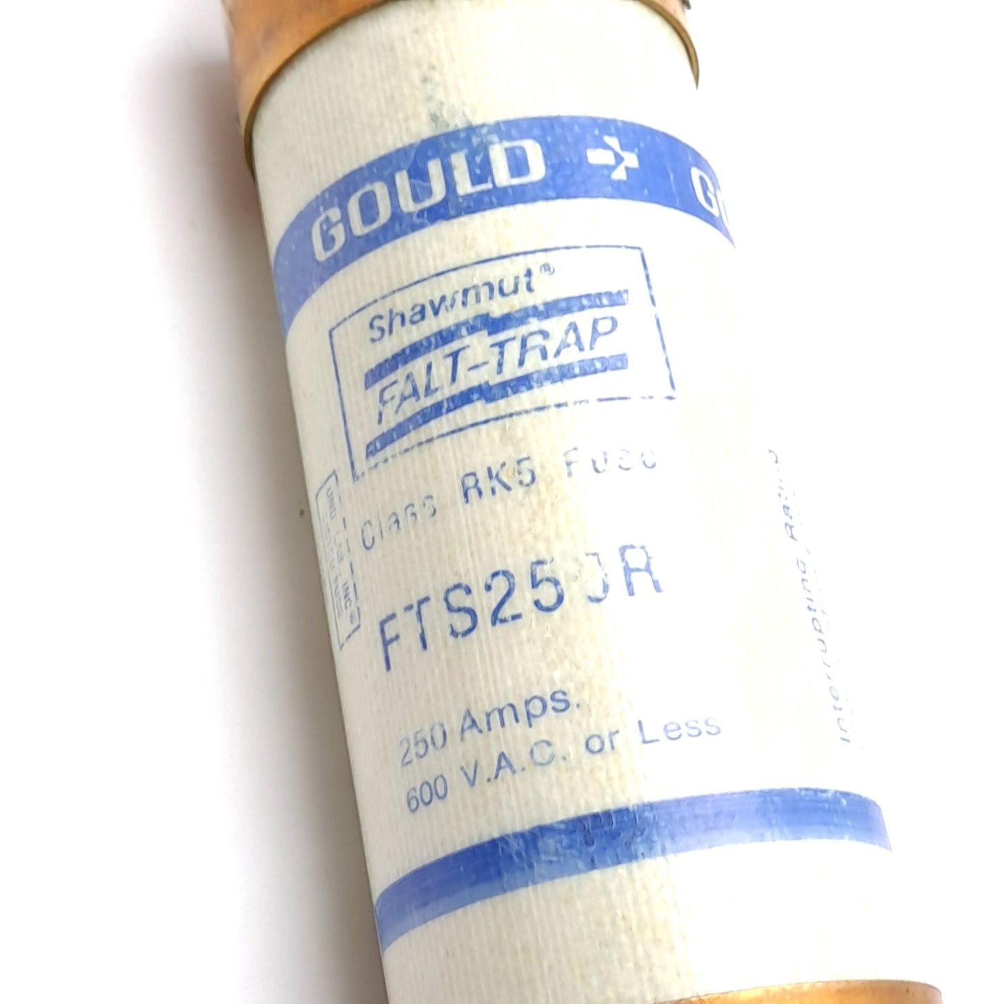 New Gould-Shawmut FTS250R Falt-Trap Fuse, Rating: 250A 600VAC, Class RK5