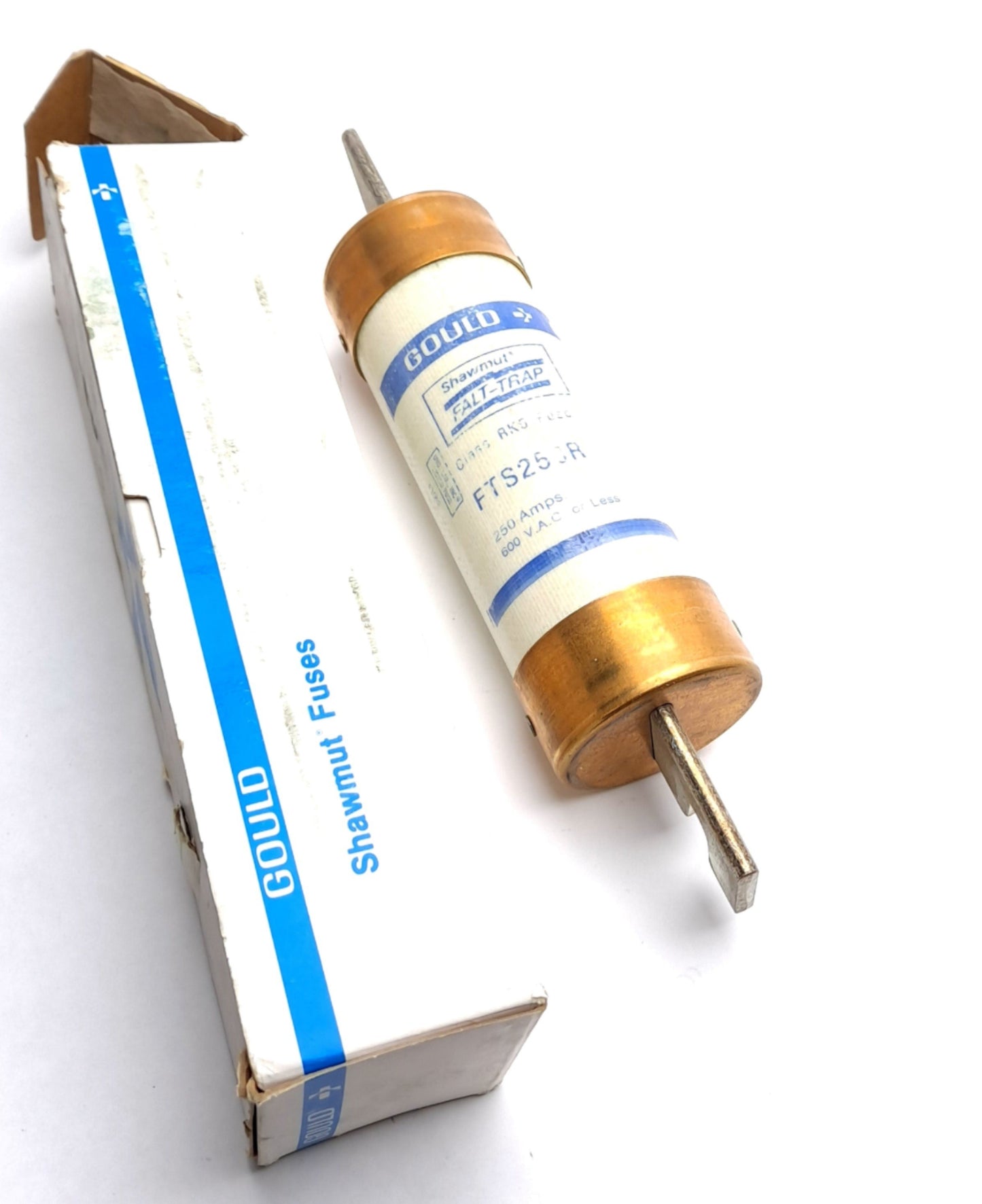 New Gould-Shawmut FTS250R Falt-Trap Fuse, Rating: 250A 600VAC, Class RK5