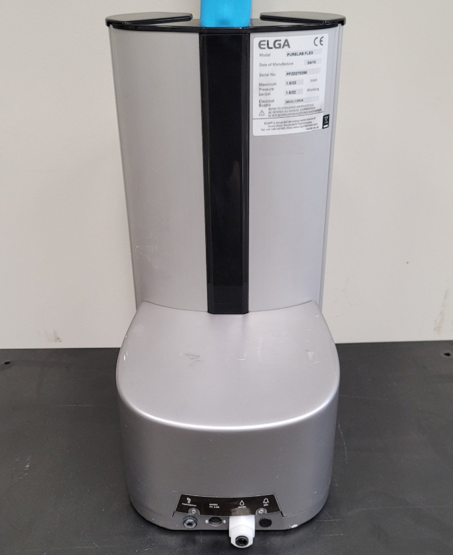 Used Veolia ELGA Purelab Flex Water Purification And Dispensing System, 100-240VAC