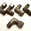 Used Lot of 5 Eaton 7405x4x4 WeatherHead Ermeto Male Elbow, 1/4" NPT - 1/4" Flareless