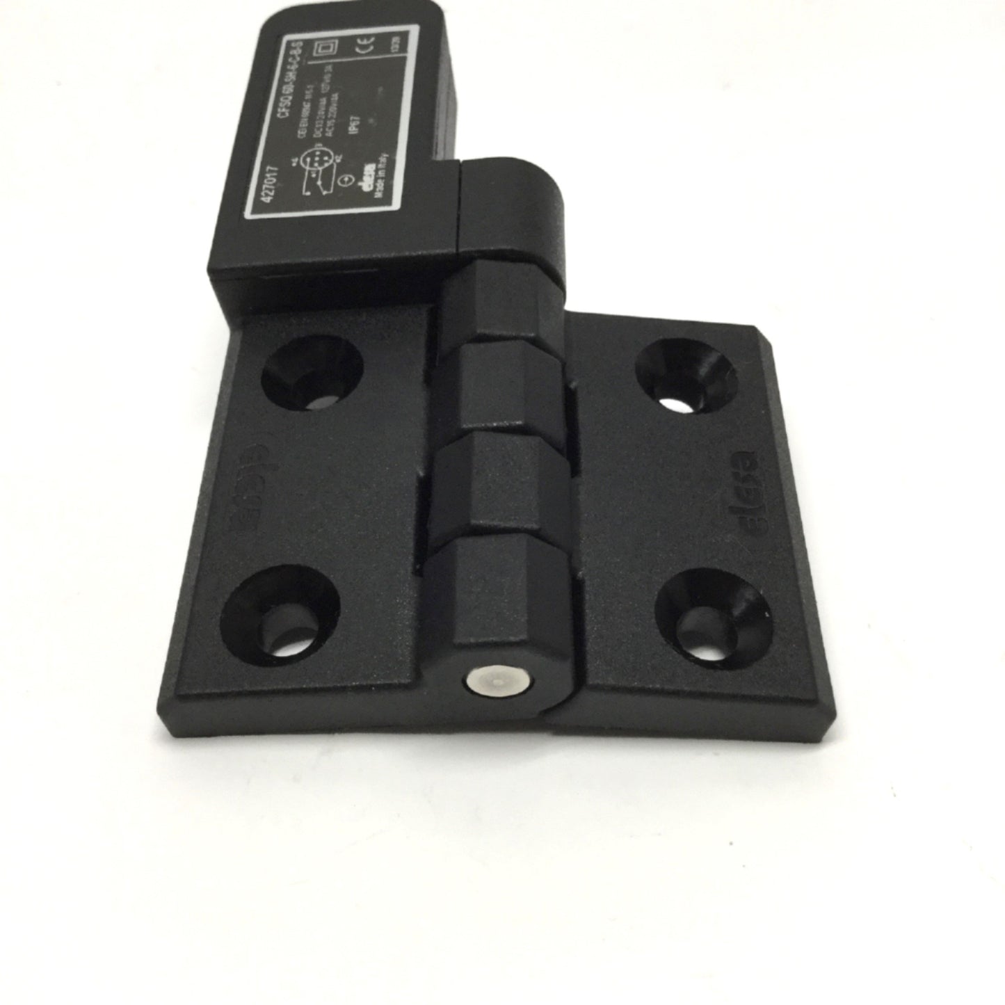 Used Elesa CFSQ.60-SH-6-C-B-S 427017 Hinged Safety Interlock Switch 1NO-1NC 400VAC 4A