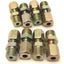 Used Lot of 8 Eaton 7205x3 Weatherhead Male Connector 1/8" NPT to 3/16" Flareless