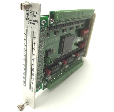 Used Delta Tau 603307-102 3U, 24 IN/24 OUT ACC-11E OPTO I/O Relay Interface
