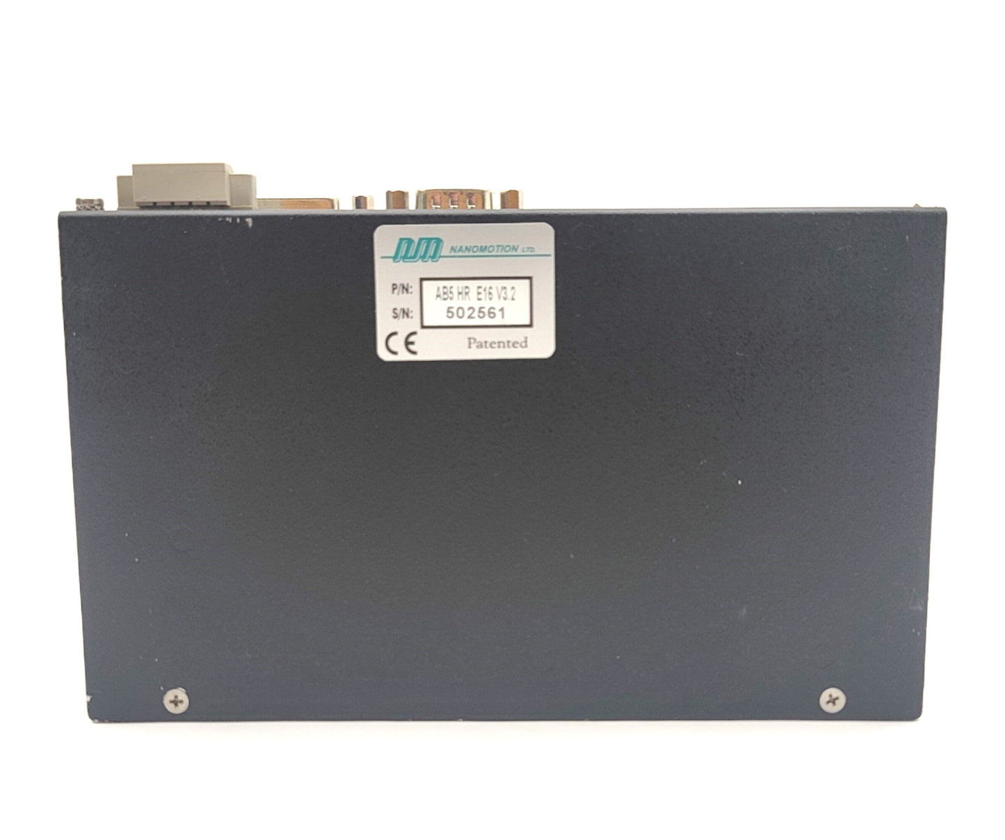 Used Nanomotion AB5 HR E16 V3.2 Piezoelectric Driver Amplifier Box Single-Axis 24VDC
