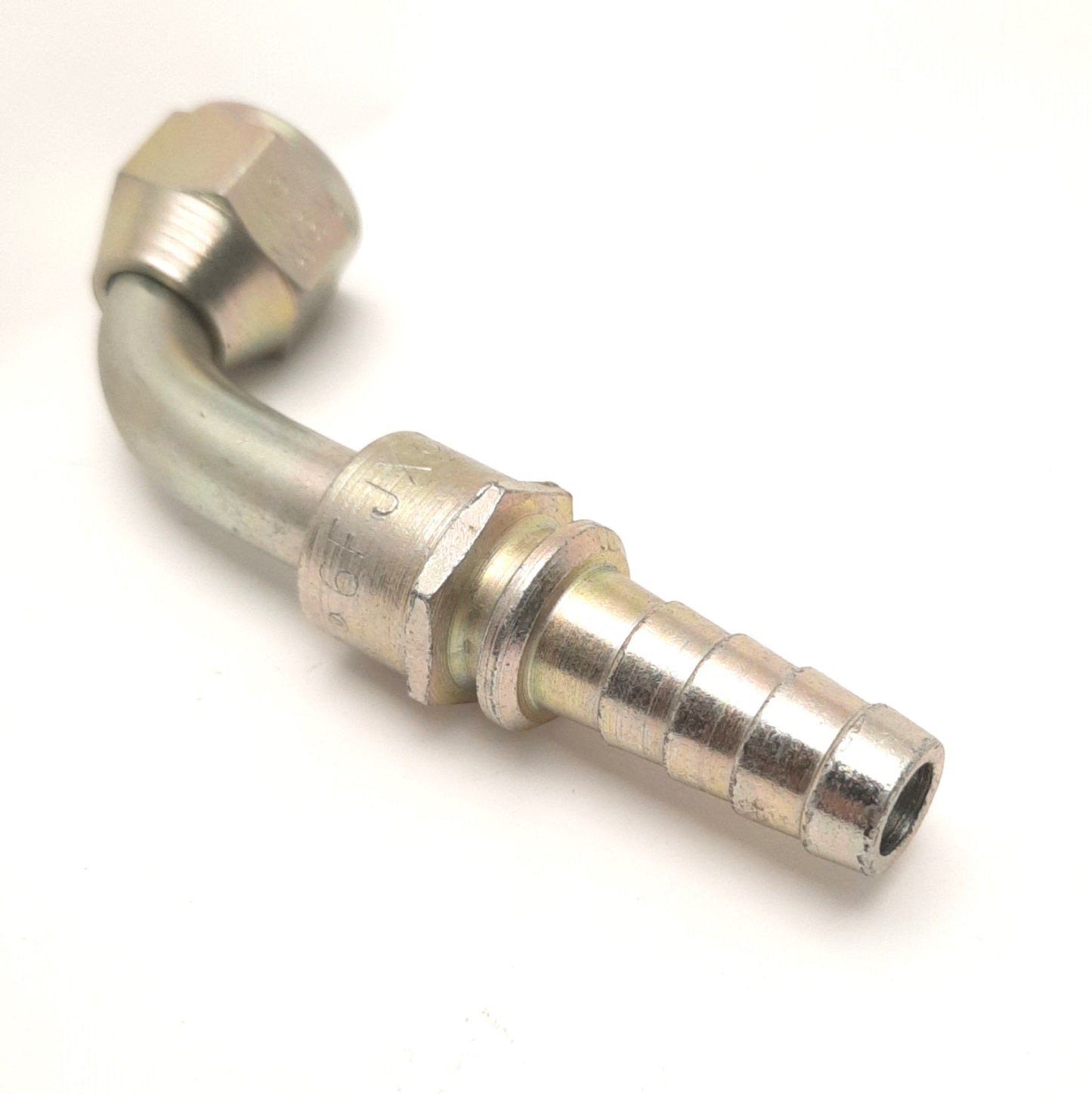 New Lot of 5 Gates 6C2-6FJX90S Flare Swivel Fitting, Female 3/8" JIC to 3/8" Barb