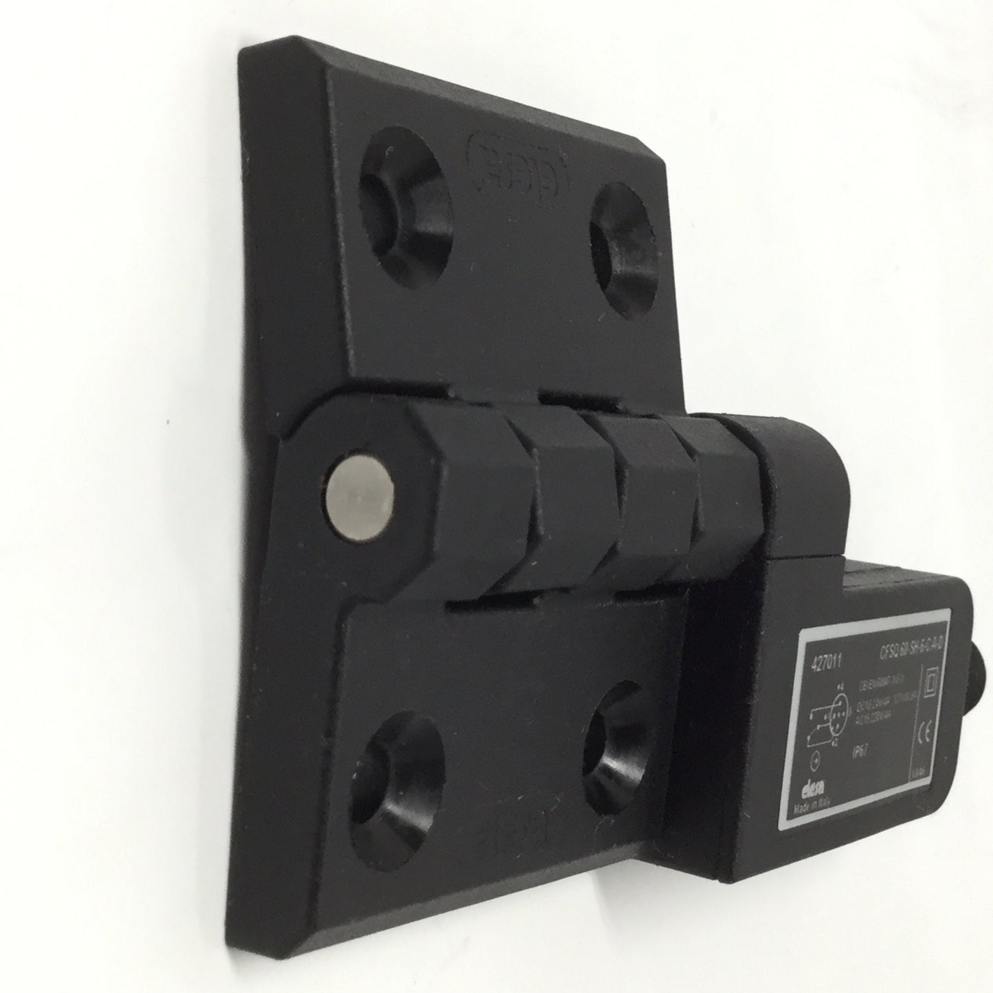 Used Elesa CFSQ.60-SH-6-C-A-D 427011 Hinged Safety Interlock Switch 1NO-1NC 400VAC 4A