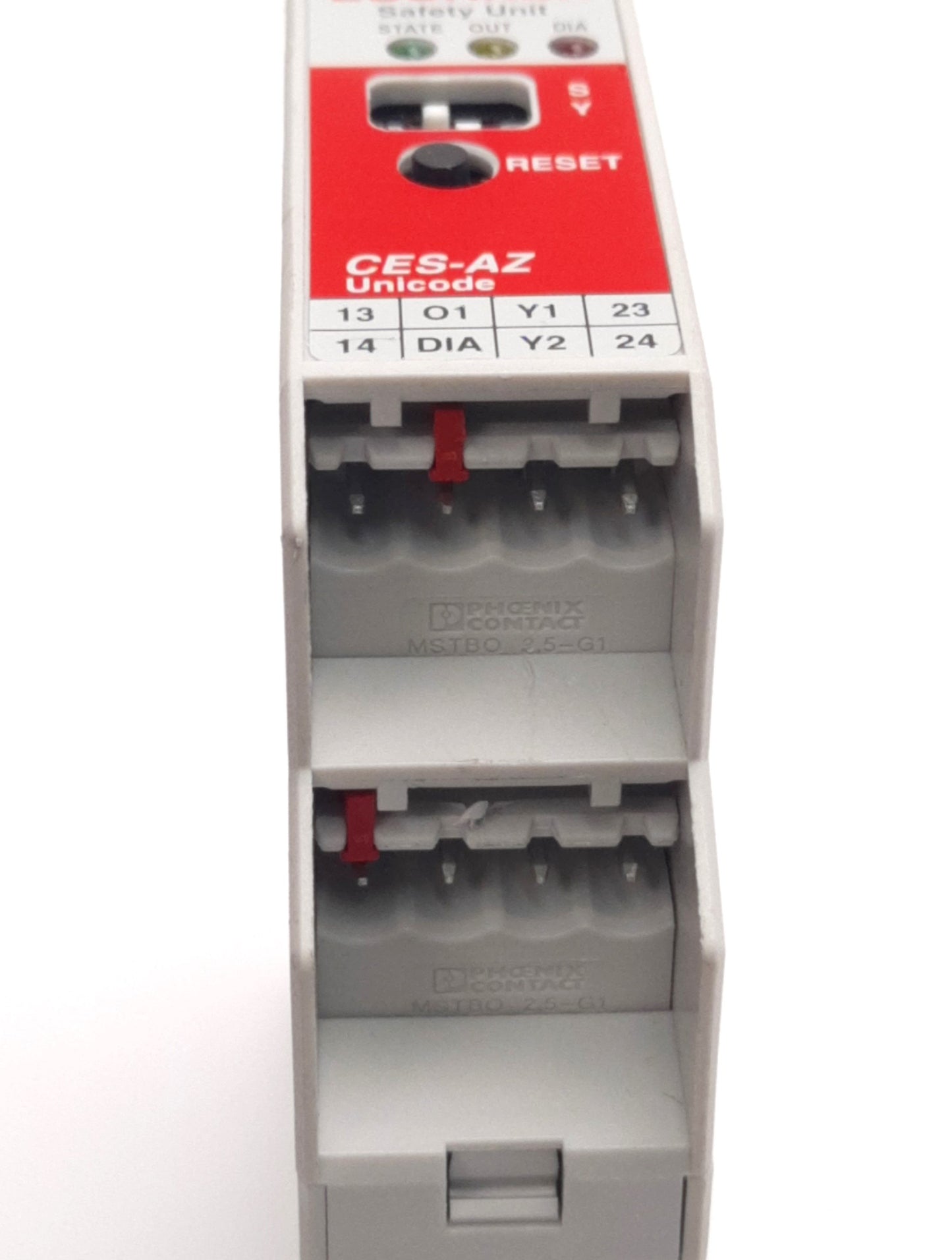 Used Euchner CES-AZ-AES-01B Evaluation Unit 150mA 24V DC, Floating Relay Output 20mA
