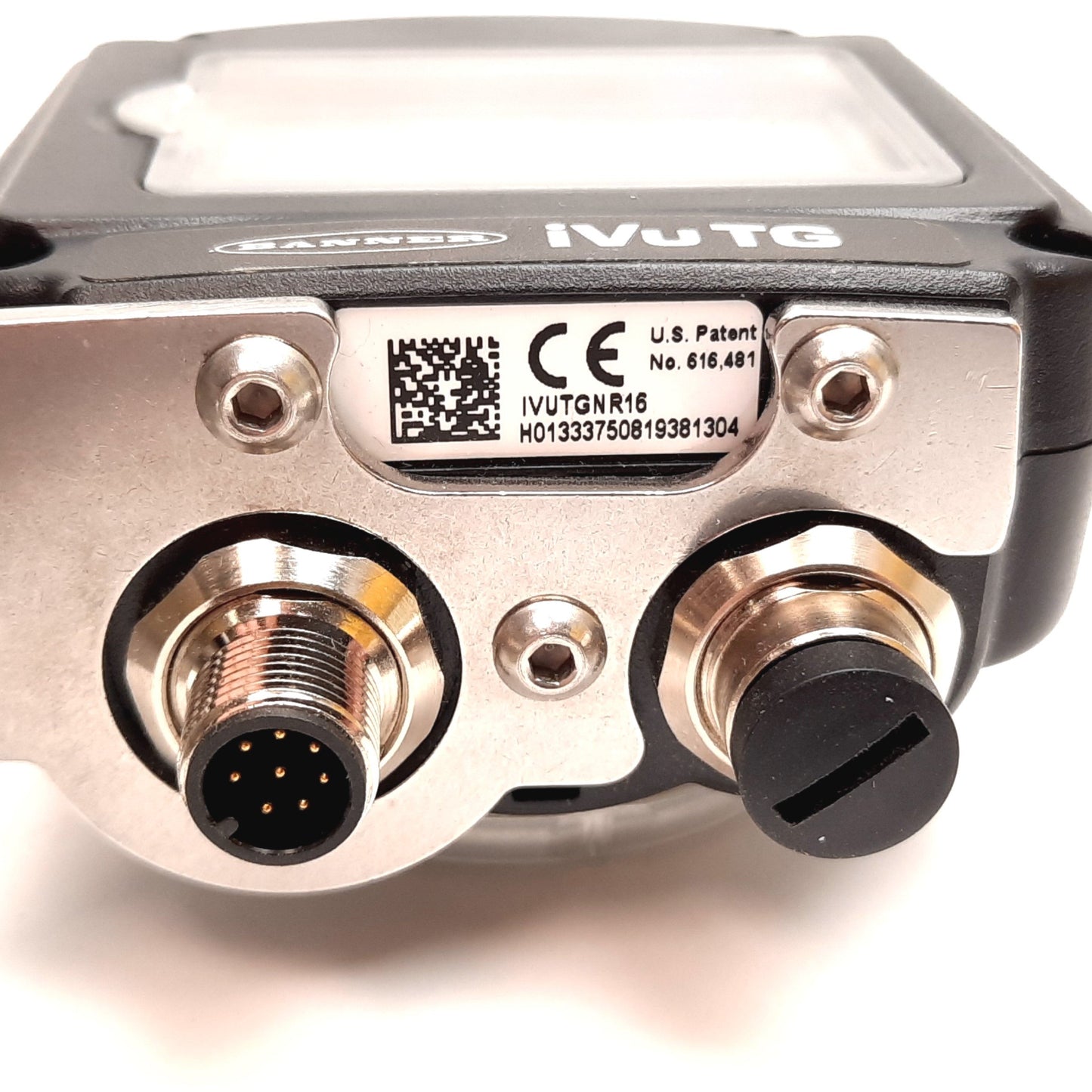 Used Banner IVUTGNR16 iVu Machine Vision Image Sensor, Ring Light, 16mm Lens