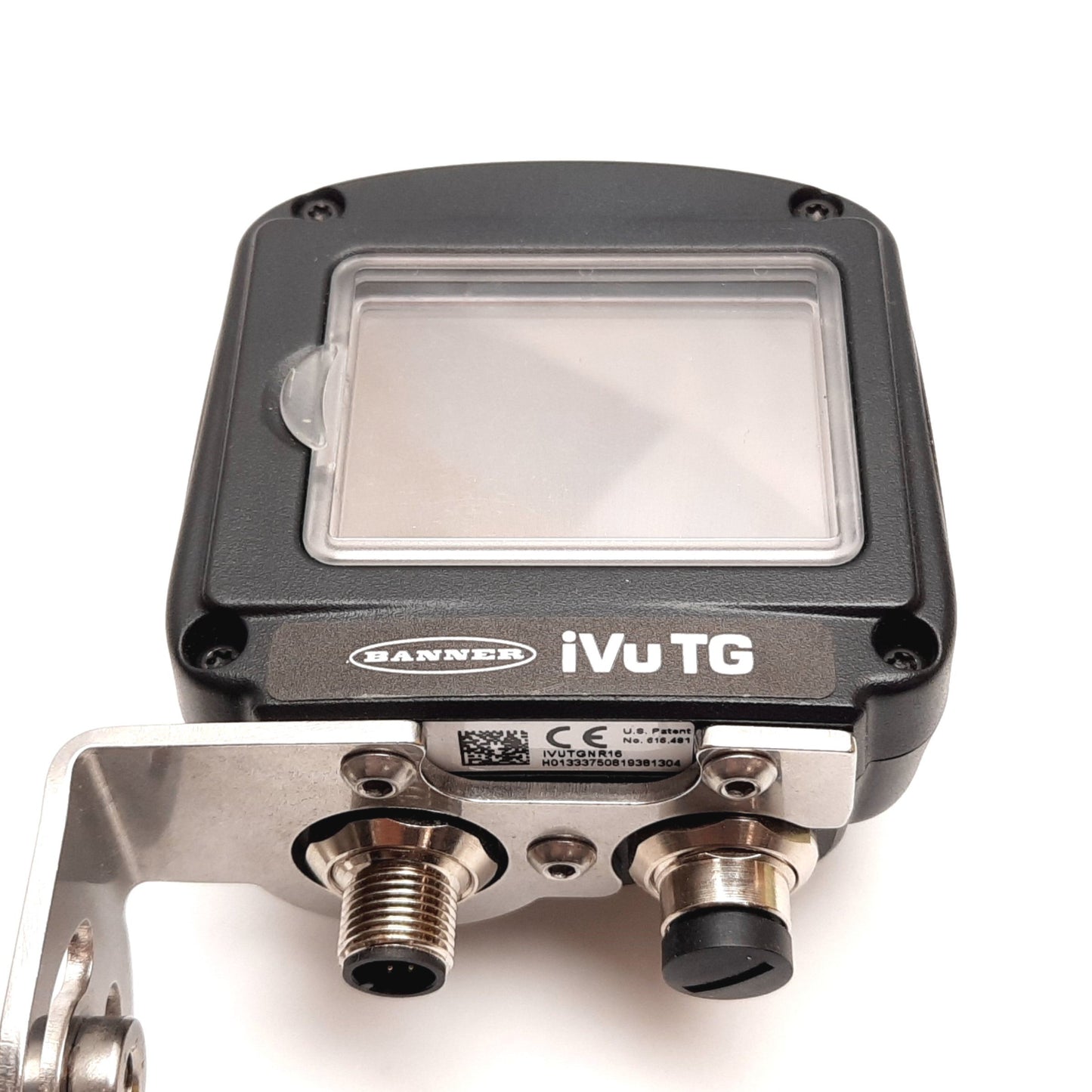 Used Banner IVUTGNR16 iVu Machine Vision Image Sensor, Ring Light, 16mm Lens