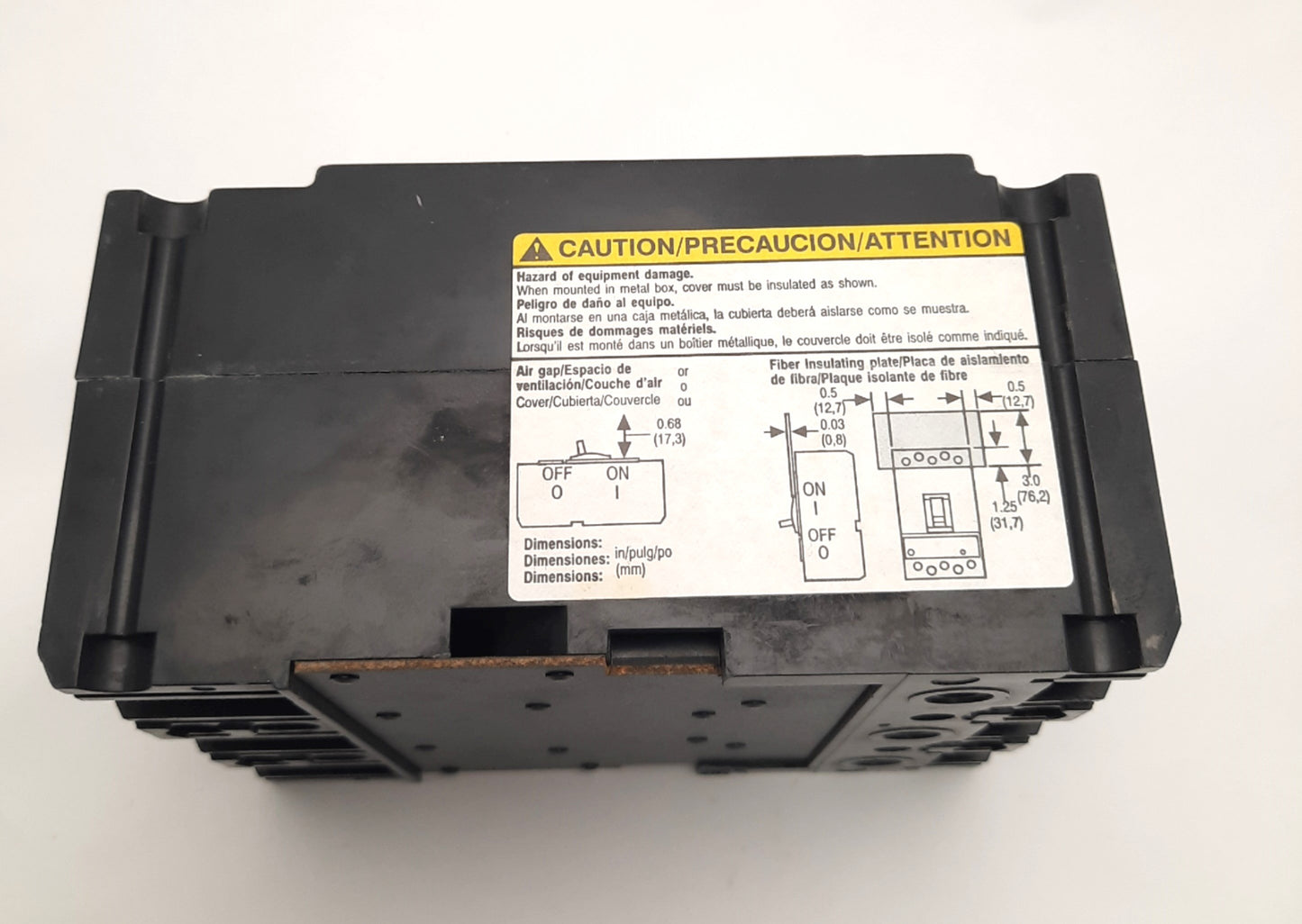 New Square D FAL34020 Circuit Breaker Interruptor 3 Pole, 20 A, 480v AC, 250v DC