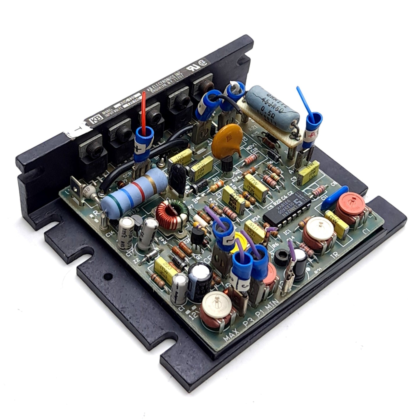 Used KB Electronics KBIC-120 Chassis Speed Control Drive P/N 9429, 120VAC, 90VDC