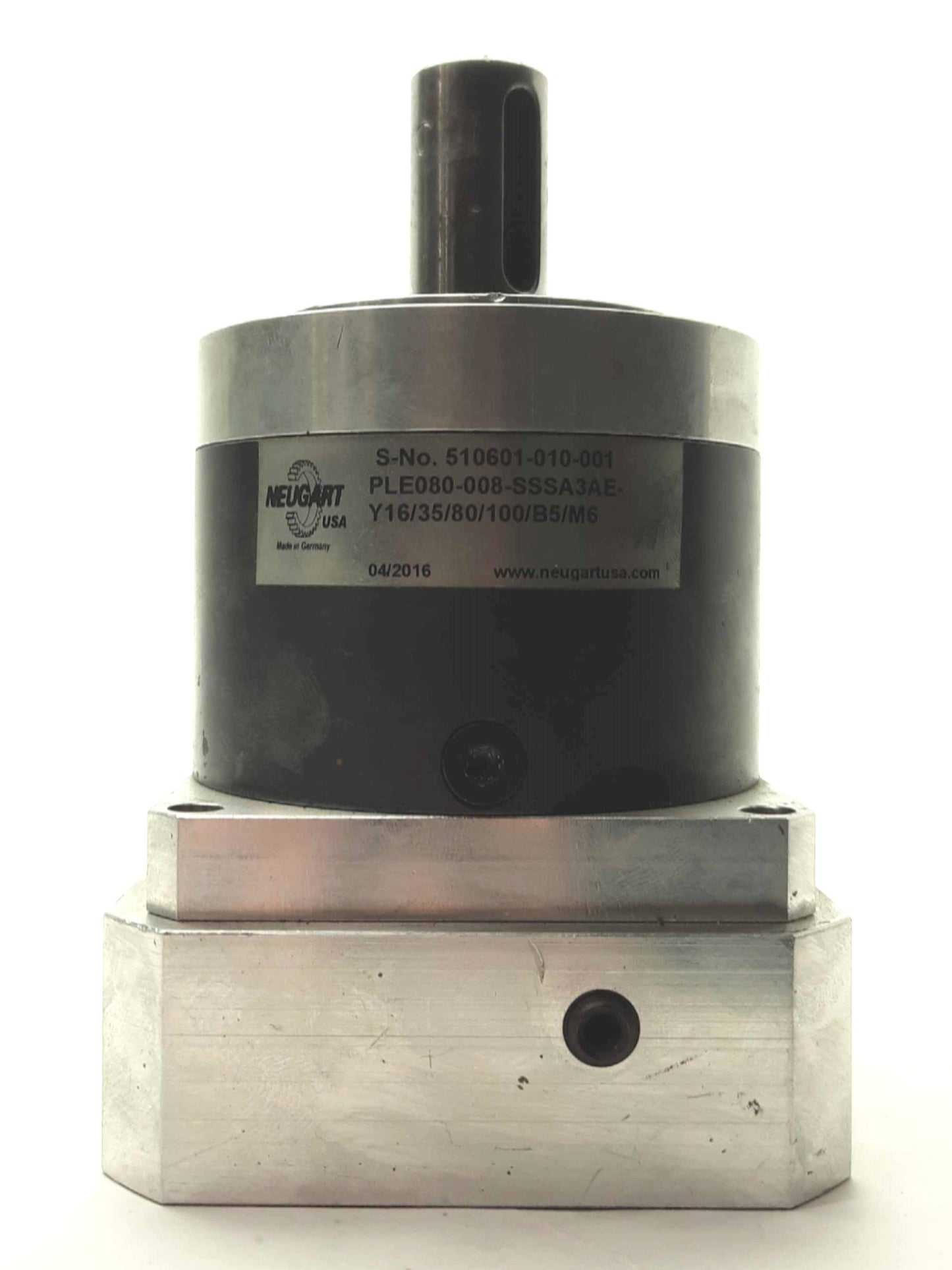 Used NEUGART PLE080-008-SSSA3AE Planetary Gearhead 8:1 50Nm 19 to 20mm Shaft 80 Frame